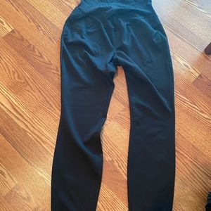 Black maternity skinny trouser pants